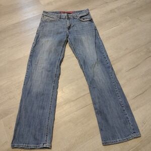 Rock & Roll Denim Jeans Men's 32x34 Blue Double Barrel Straight Relaxed Fit USA